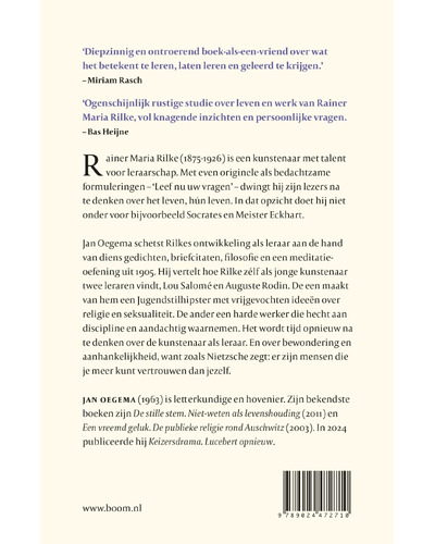 Rilke en de wijsheid Rilke en de wijsheid