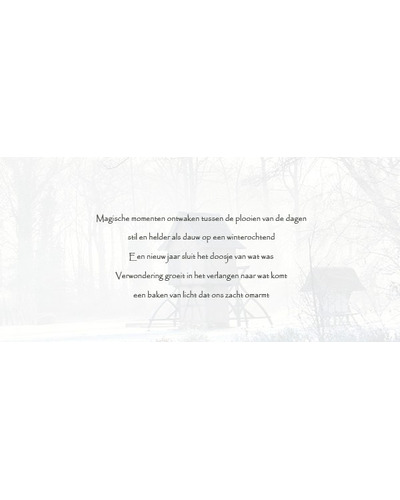 Kaart Ka-art - K96 Een nieuw jaar dat ons zacht...