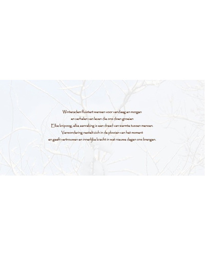 Kaart Ka-art - K98 Een vredig en hartverwarmend