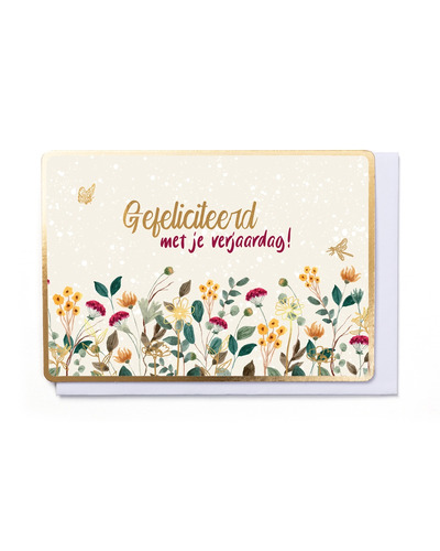 Kaart ET - FB3019 Gefeliciteerd met je verjaardag!