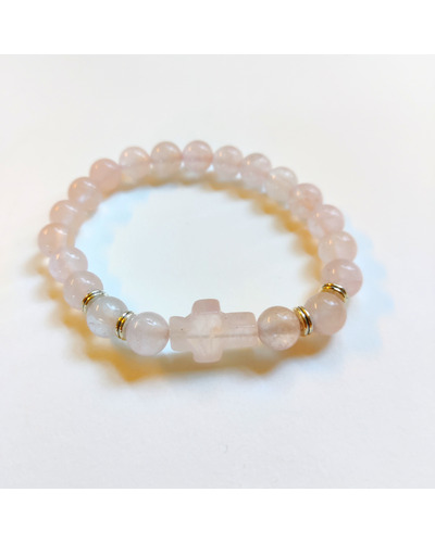 La Com - LC6345 Bracelet quaetz rose