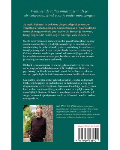 Opeens moet je voor je ouders zorgen Opeens moet je voor je ouders zorgen