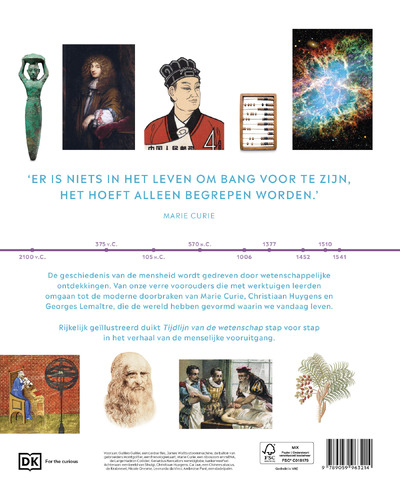 Tijdlijn van de wetenschap