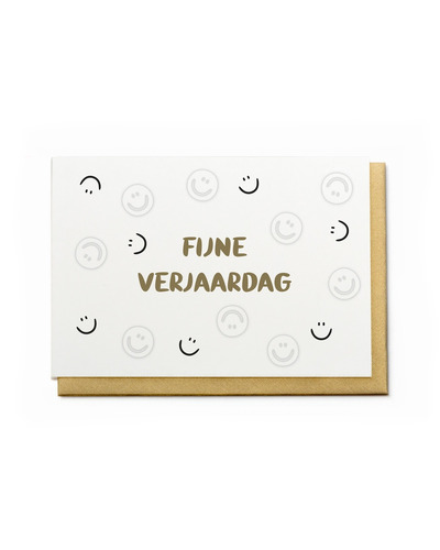 Kaart ET - OH8371 Fijne Verjaardag