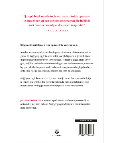 Krijg grip op je keuzes