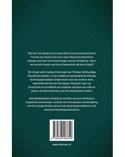 Over het zijnde en het wezen