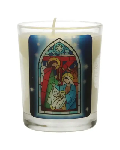 Bel-Art - Candle in glas H. Family glass window