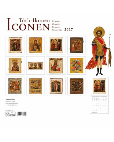 B&B - Maandkalender 2027 Iconen B&B - Maandkalender 2027 Iconen