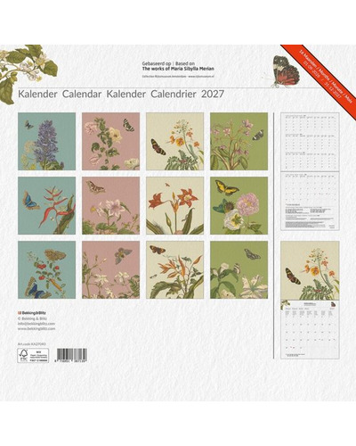 B&B - Maandkalender 2027 Merian B&B - Maandkalender 2027 Merian