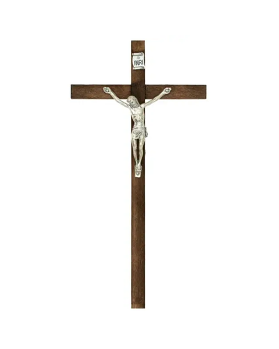 Bel-Art - Croix en bois avec corpus 18 cm