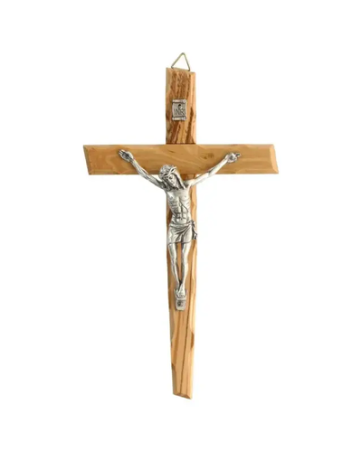 Bel-Art - Croix en bois d'olivier avec corpus 17 c