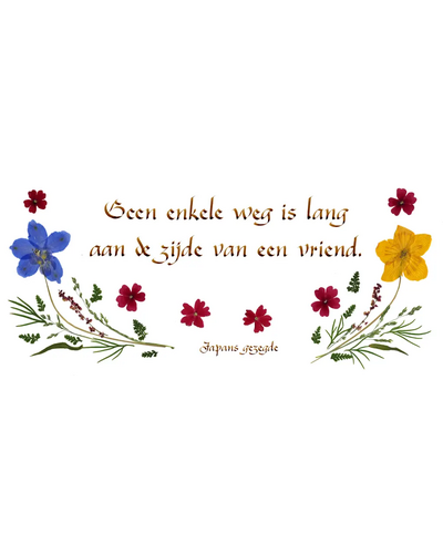 Kaart MDV - PDO-00CNL018 Geen enkele weg is lang